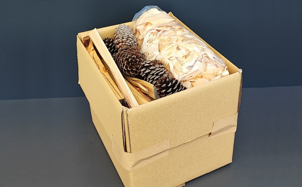 キャンプ薪セット【100サイズ】4種 合計約5.25kg