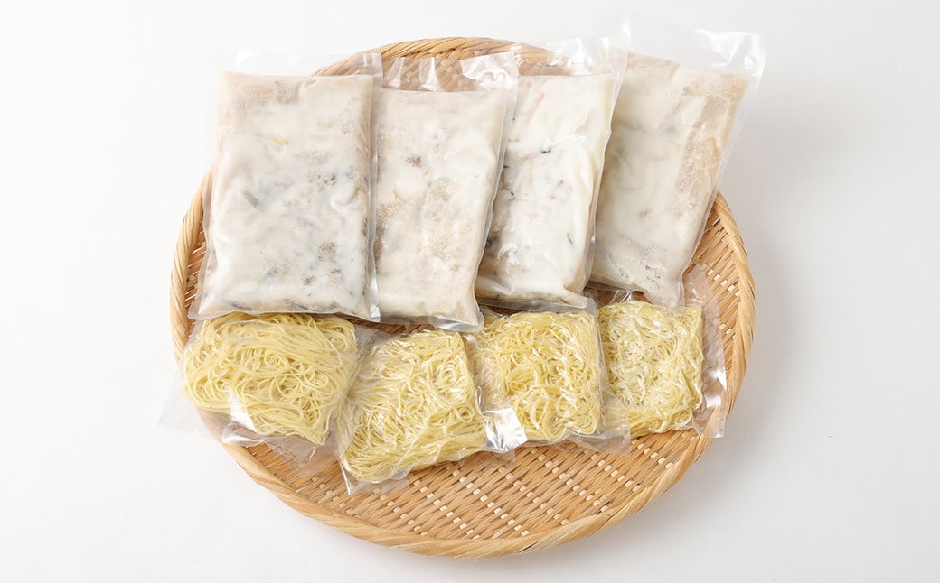 ちゃんぽんの松露 ちゃんぽん 4食 セット 冷凍