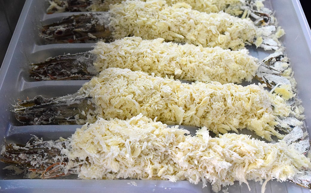 サクぷりっ！ 大 カキフライ 40個 & 大 えびフライ 8尾のセット 岡垣町