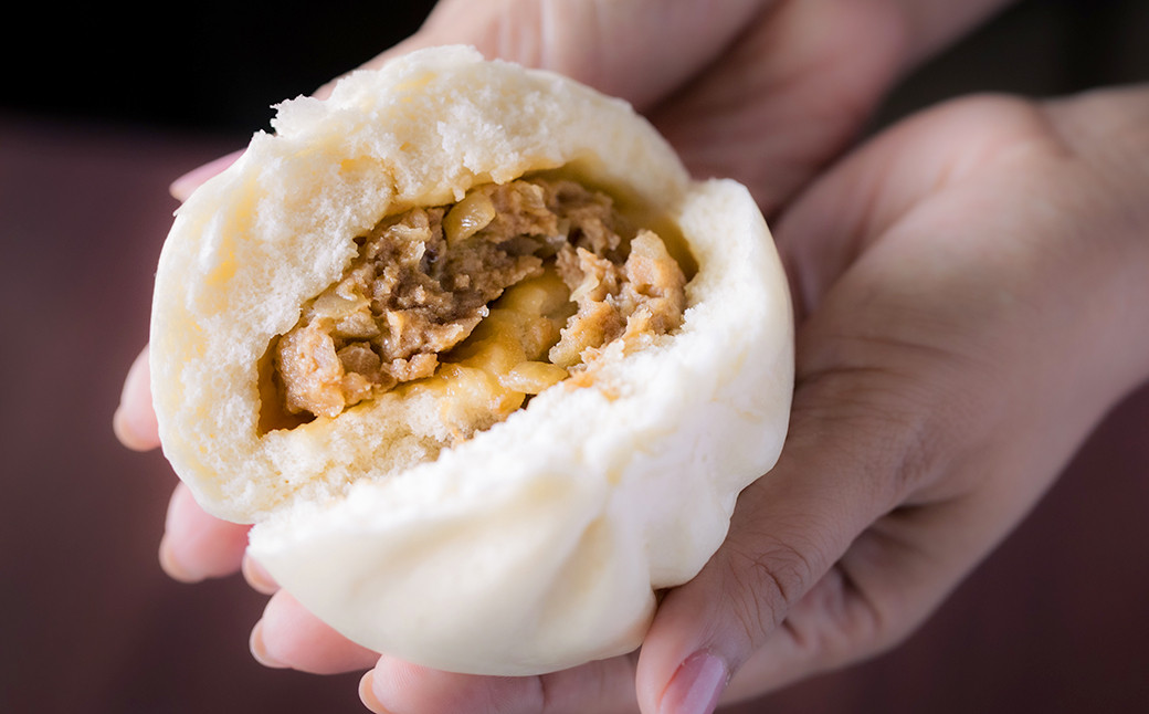 武遊の ラー麦極肉まん 合計1.2kg(120g×10個) 肉まん