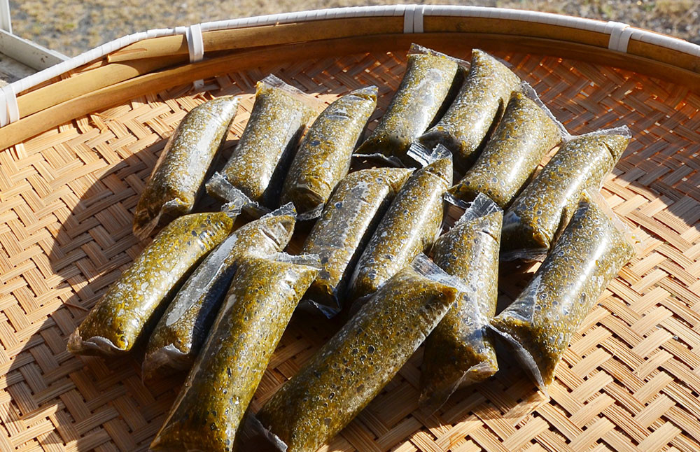 【 無調味 ・ 個包装 食べきりサイズ 】 あかもく 50g×35食 合計1.75kg 岡垣町 海藻 遠賀郡産
