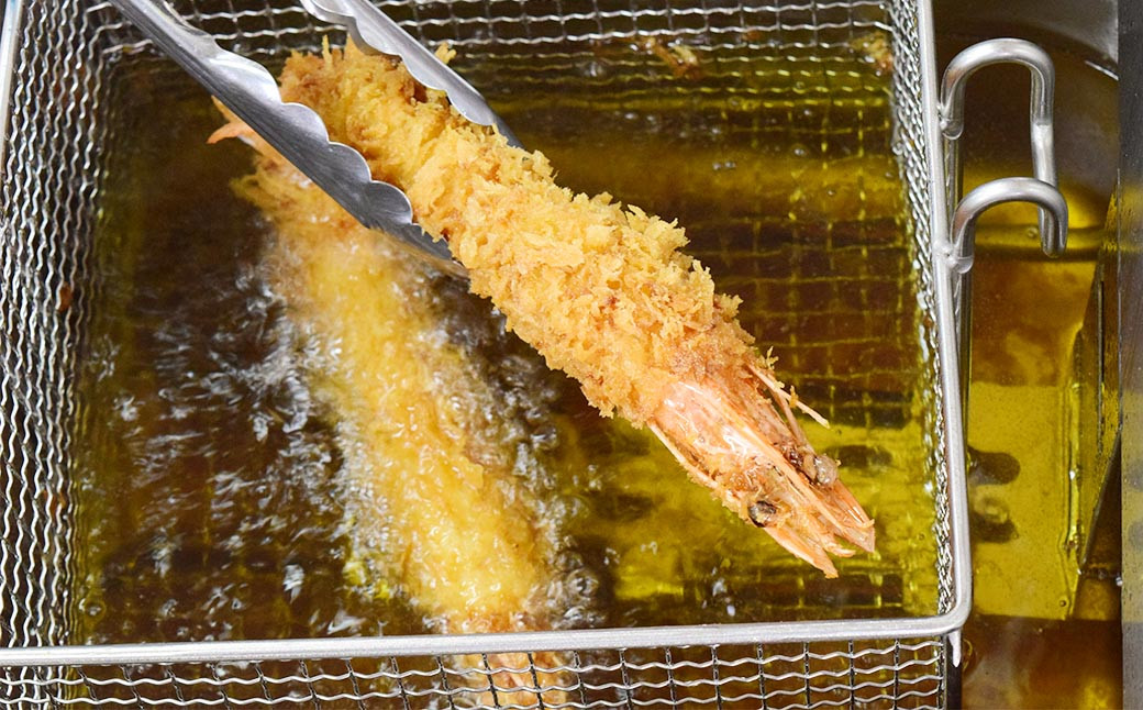 サクぷりっ！大きな有頭エビフライ 16尾(約1240g)1尾全長約20cm 岡垣町