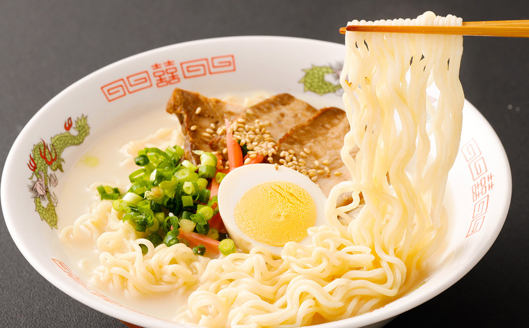 屋台ラーメン（豚骨ラーメン） とんこつ味 5食セット（5食×1袋） ラーメン とんこつラーメン 岡垣町