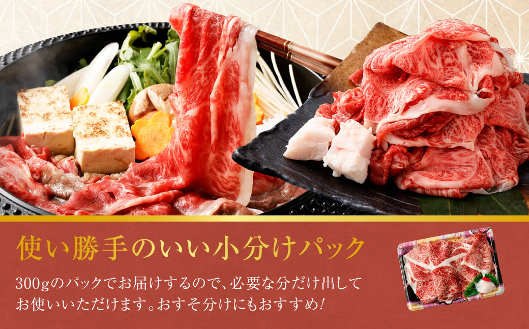 博多和牛 リッチな切り落とし 300g×2パック 計約600g 肉 牛肉 お肉 すき焼き 切り落とし