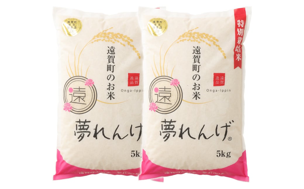 【6ヶ月定期便】 特別栽培米 夢れんげ 10kg×1袋 合計60kg 精米