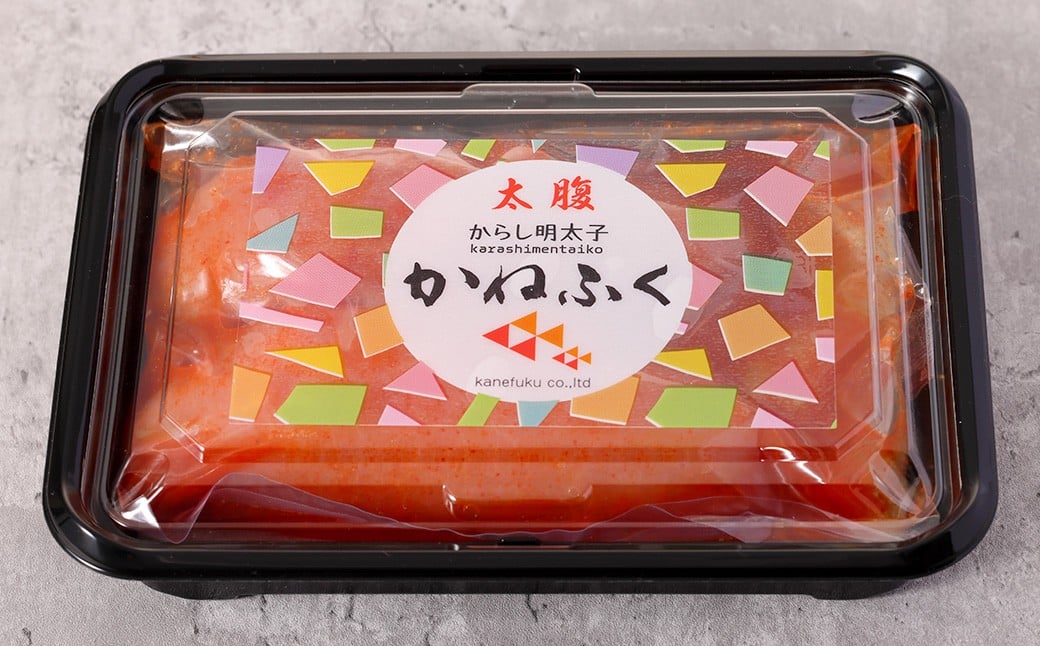 かねふく＜無着色＞辛子明太子（一本物） 510g（170g×3パック） 明太子 めんたいこ かねふく 冷凍 無着色 一本物 からし明太子 おにぎり ごはんのお供 お茶漬け 福岡県 遠賀町