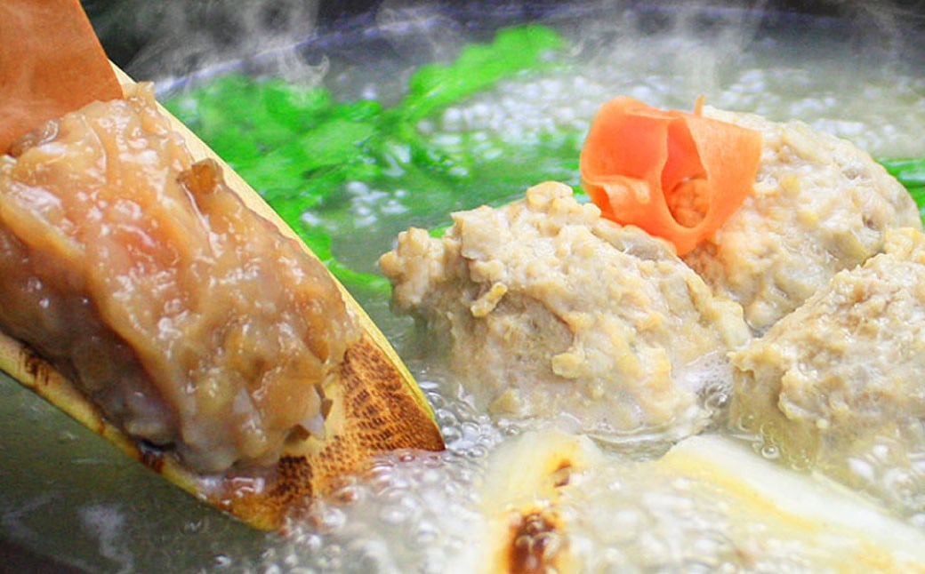 博多水炊き（はかた地どり切り身・つみれ）セット 2～3人前 鍋 鍋セット 水炊き 水たき 鶏モモ もも肉 鶏肉 つみれ 切り身 福岡 国産 冷凍