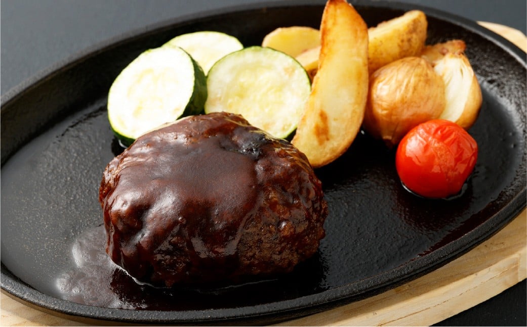 国産 合挽手ごねハンバーグ デミグラスソース 10個 ハンバーグ デミグラス お肉 牛肉 ソース付き 晩御飯 食事 冷凍 福岡県 遠賀町