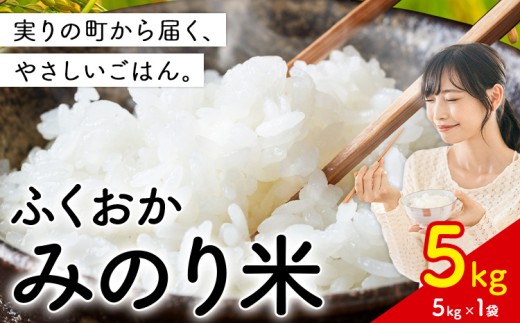 米 ふくおかみのり米 5kg 白米 《1-5日以内に出荷予定(土日祝除く)》お米  ブレンド米