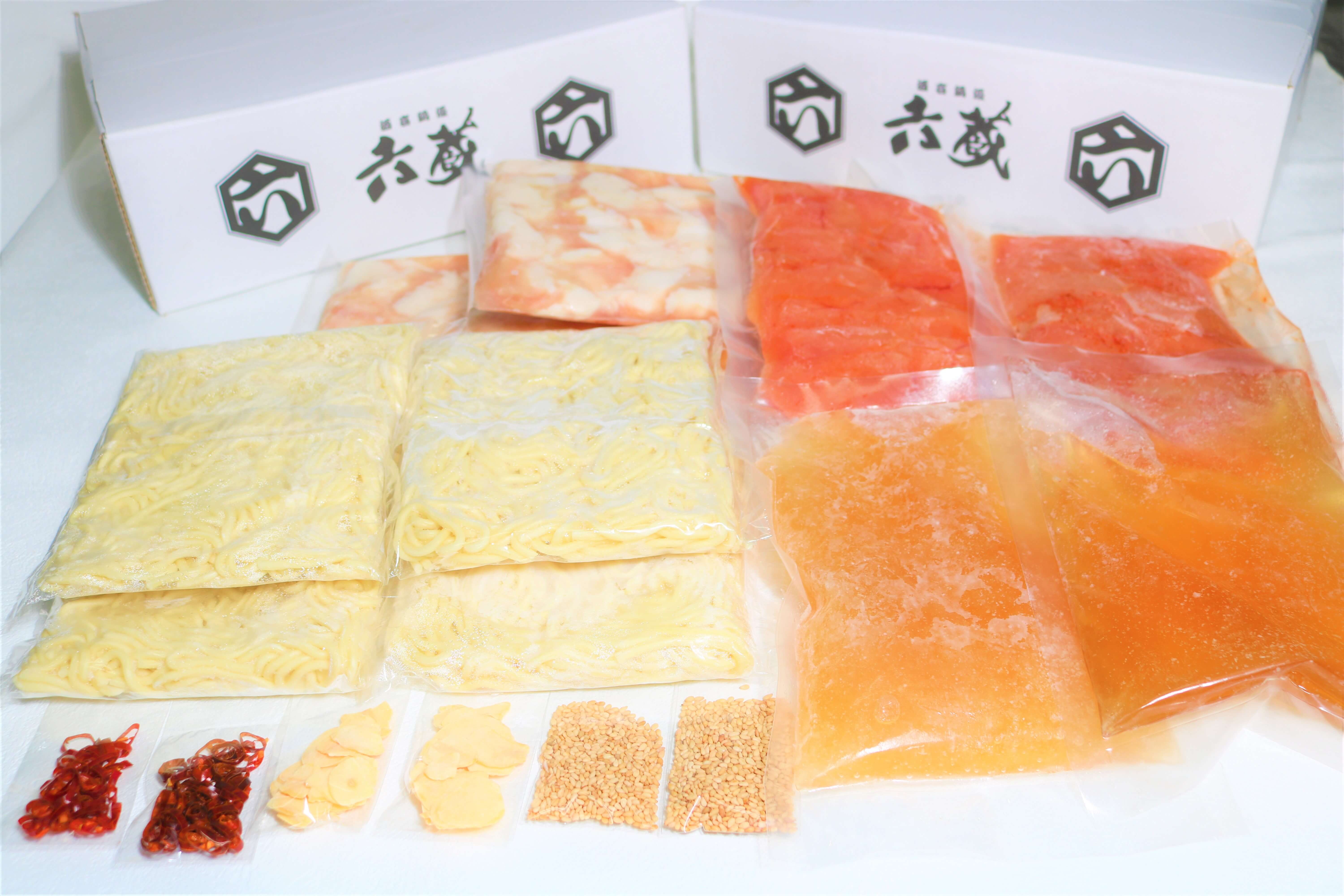 2W7-S 六蔵　博多明太もつ鍋セット　５〜６人前