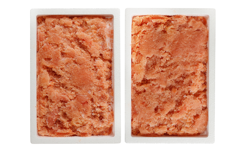 2P24 無着色あごだし辛子明太子　２ｋｇ（１ｋｇ×２個）