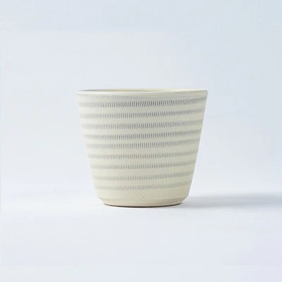 AA131　小石原焼 原彦窯 フリーカップ（ホワイト・マット）
