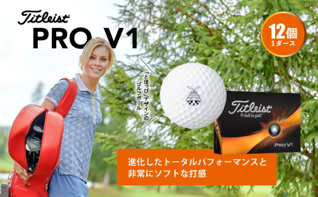 掘り出し物 タイトリスト PRO V1 1ダース ピンクナンバー 新品未