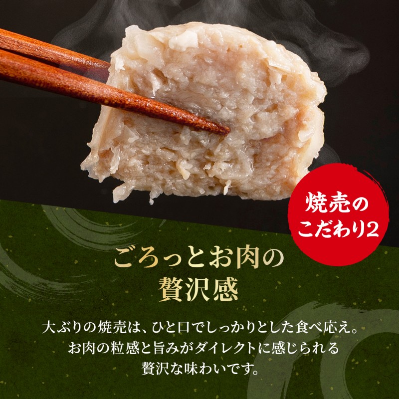 餃子菜館 餃子 60個 & 大粒 しゅうまい 2種類 各15個 計90個セット 酢醤油付き