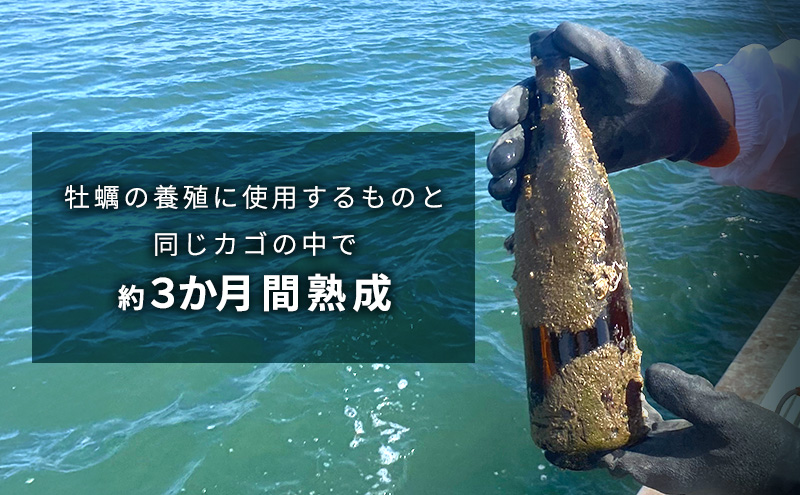 日本酒 海中熟成酒 『WITH THE OYSTER』 720ml 1本 酒