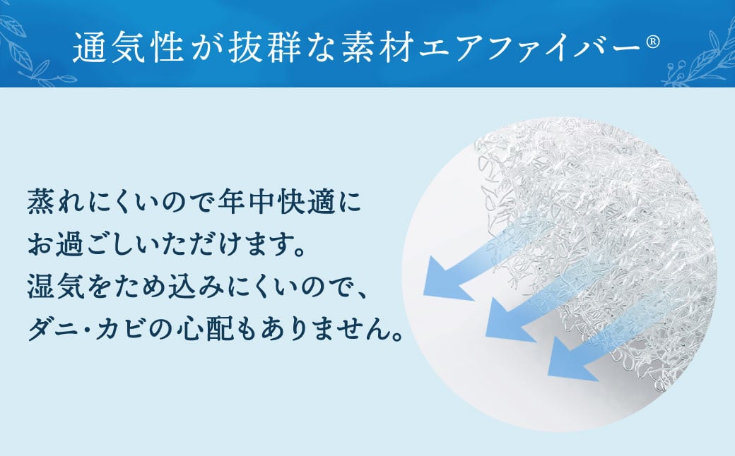 エアウィーヴ ポータブル02 セミダブル ポータブルタイプ 最上位モデル 寝具