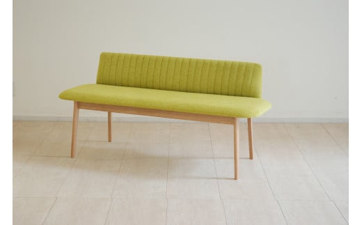 【開梱・設置】ダイニングベンチ　ミラージュセティ138cm　OC/AN-MS（ナチュラル/ミモザ）　AL289