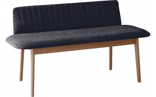 【開梱・設置】ダイニングベンチ　ミラージュセティ118cm　CH/AN-BK（ショコラ/アネルカブラック）　AL288