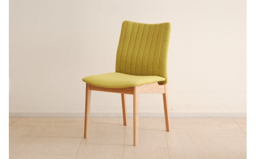 【開梱・設置】ダイニングチェア　ミラージュチェア　OC/AN-MS（ナチュラル/ミモザ）　AL282