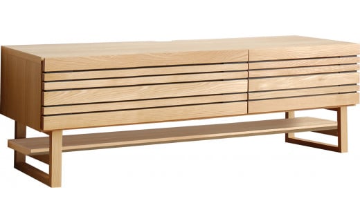 【開梱・設置】エルドラ　テレビボードH脚　150cm　ナチュラル　AL251