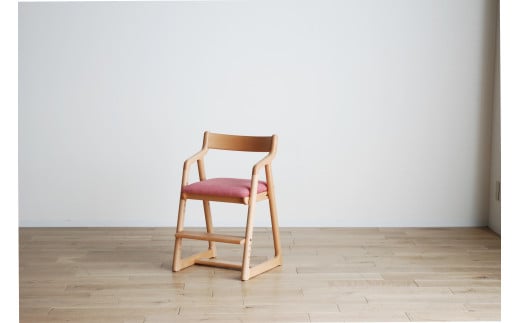 【開梱・設置】キッズチェア　クーパー　RB/AN-PK　ナチュラル/アネルカピンク　AL341