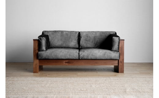 【開梱・設置】ソファ　ビガー　ソファ180cm　CH／RN（MA-BK）　AL335