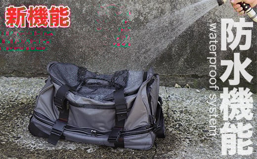 スーツケース [PROEVO] 防水 ボストンキャリー スーツケース 受託手荷物対応 L（グレー×レッド） [20017] 福岡県 大木町 株式会社 レクサス AY162 キャリーケース