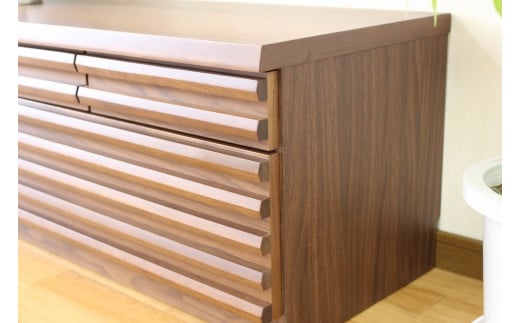 【開梱・設置】アストロ 200cm テレビボード（ウォールナット）　AX066