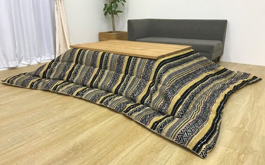 トルコ生地こたつ掛布団（200×250）（イエロー）　AA207