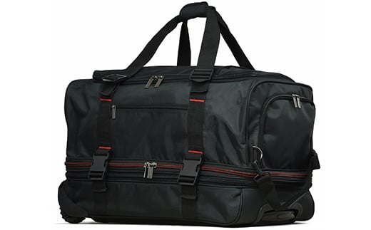 スーツケース [PROEVO] 防水 ボストンキャリー スーツケース 受託手荷物対応 L（ブラック×レッド） [20017] 福岡県 大木町 株式会社 レクサス AY161 キャリーケース