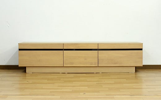 【開梱・設置】ミリオン 166cm テレビボード（ナチュラル）　AX023