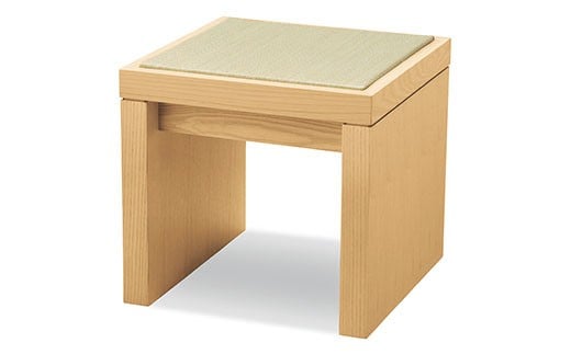 い草使用スツール　一休（い草生地：無地）　AA171