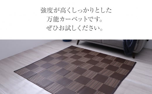 ＰＰカーペットウィードＢＲ江戸間3畳（174Ｘ261）　AA019