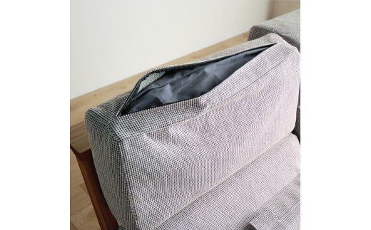 【開梱・設置】３Pソファ　タレント　ソファ192cm　CH/SH-OR-SB　ブラウン（張地：シャームオレンジ）　AL120