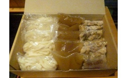 もつ鍋焼うどん（５人前）【まかない飯グランプリグランプリ受賞】　AS01