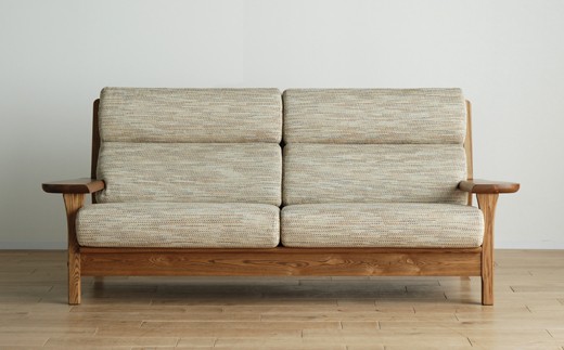 【開梱・設置】３Pソファ　極しゃもじ　ソファ195cm　YOW/ST-IV-SC　ミディアム　AL126