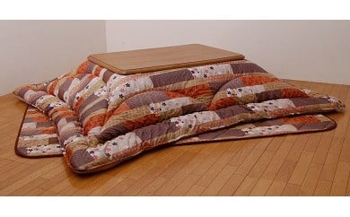 和柄こたつ布団セット（京好み）（205×205）　AA136