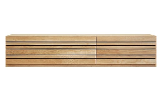 【開梱・設置】テレビボード　アクティフ150cm　ナチュラル　AL030