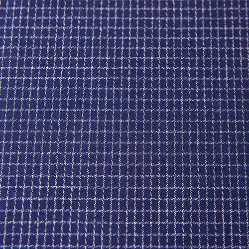 久留米織 民芸調スモック あかね色（赤）【BA059-RE】