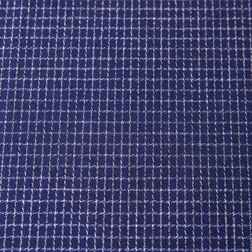 久留米織 文人調割烹着 文人紺【BA060-NA】