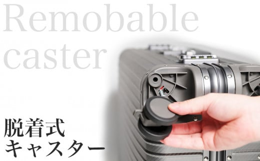 【先行予約】スーツケース [PROEVO] アルミスーツケース フレームキャリー 受託手荷物対応 L（カーボン/ガンメタリック） [30003] 福岡県 大木町 株式会社 レクサス AY156-09
