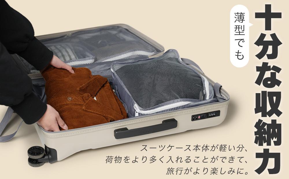 [Proevo] 13001-3 Lite Frex 超軽量ファスナーキャリーM / サンドベージュ キャリーケース