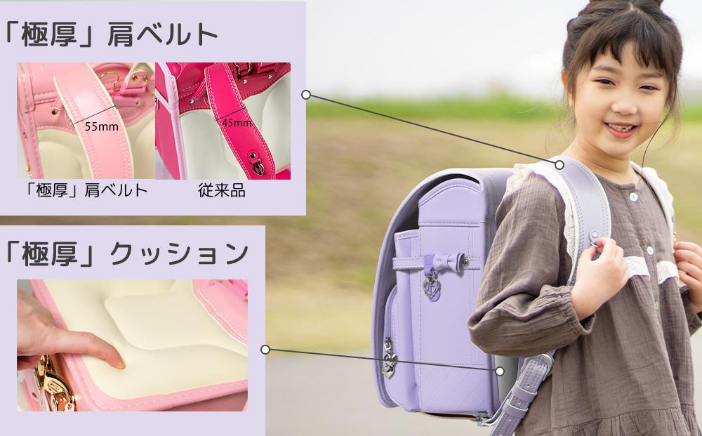 [amant] 50012 ランドセル チャーミーリボン / ペールイエロー