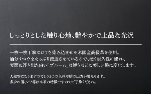 ビルベッド ( 札入れ )（ ブライドルレザー ・ ブラック ）　BK097