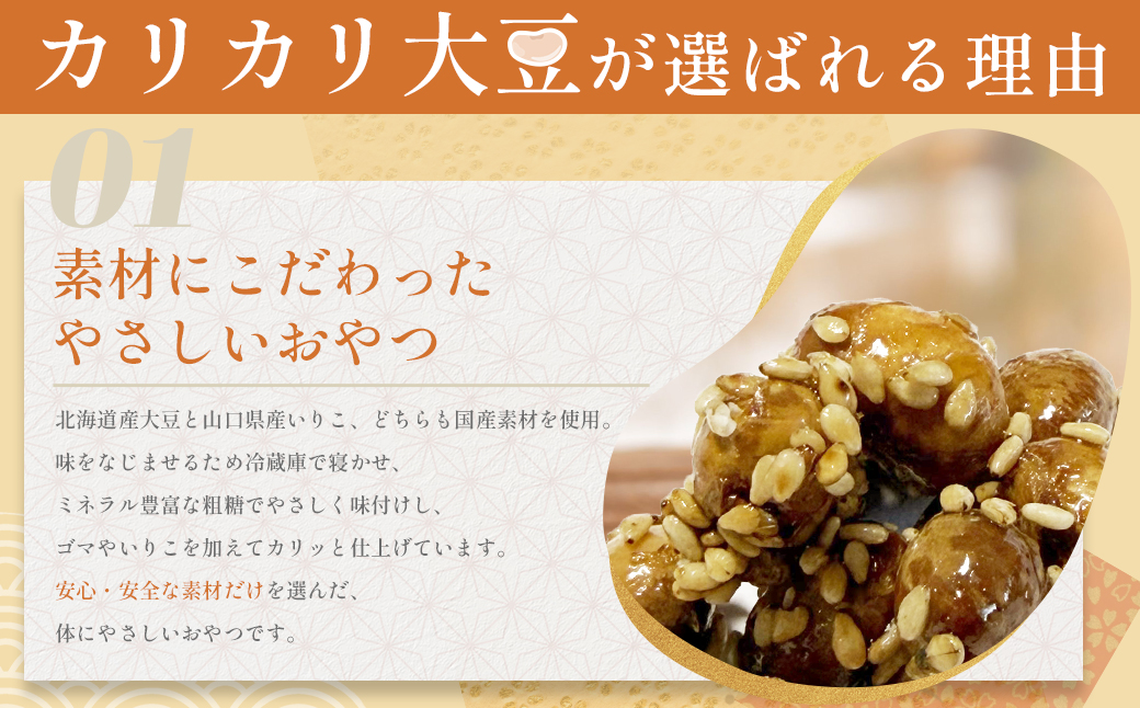 赤村伝承 深見さんちのカリカリ大豆 プレーン 80g×2 福岡県 赤村 4Y2