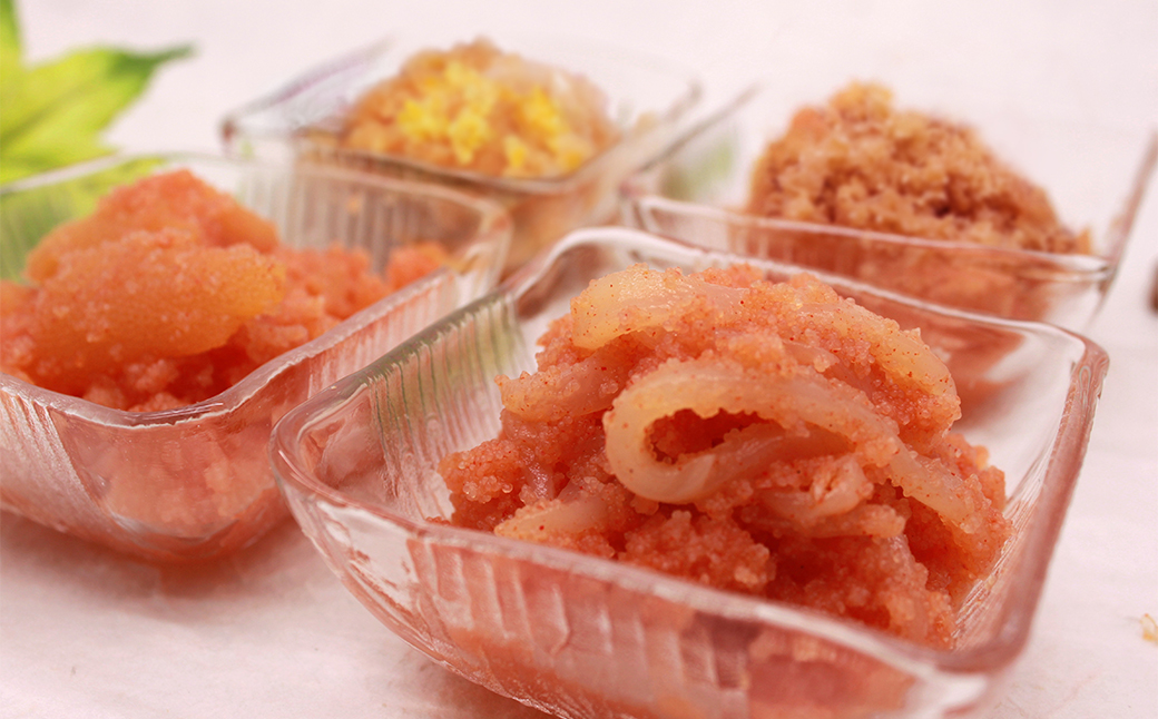 明太和え物「味くらべ」セット 2E7