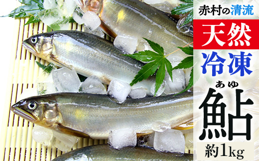 冷凍鮎　約1kg 3E6