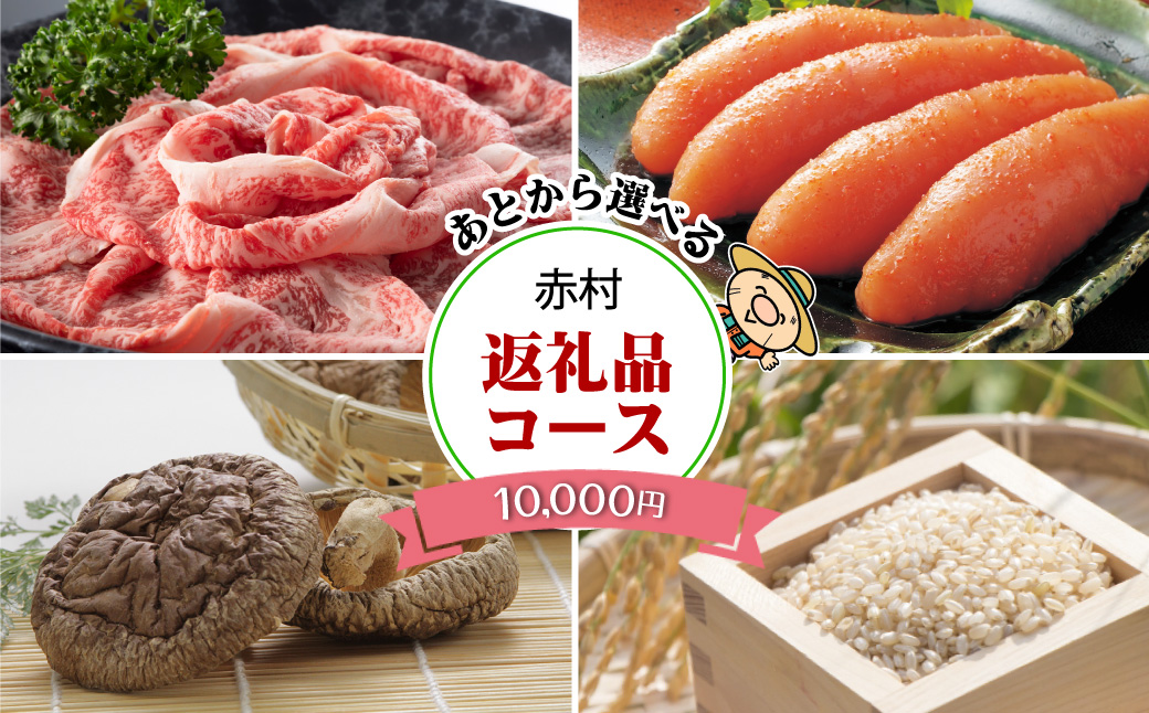 あとから選べる返礼品【１万円コース】