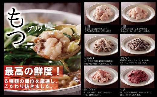 楽天地　元祖もつ鍋セット 3~4人用 3A3