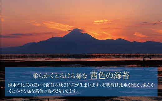 有明海産一番摘み　焼きのり　2切7枚×9セット（63枚分）